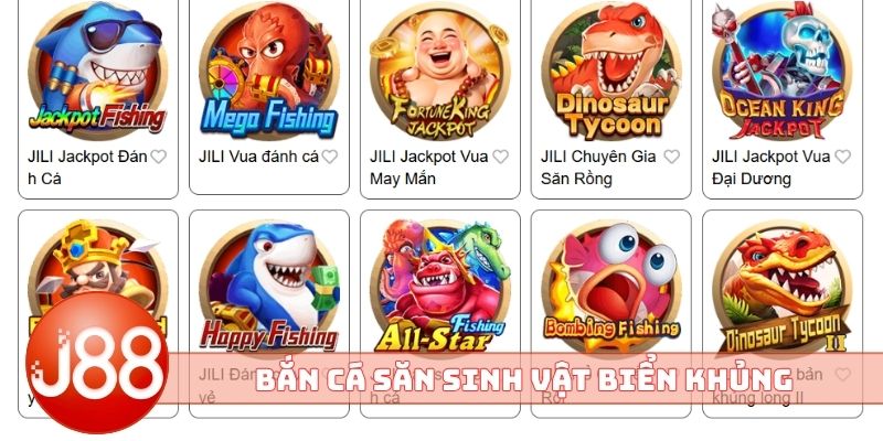 Bắn cá săn sinh vật biển khủng
