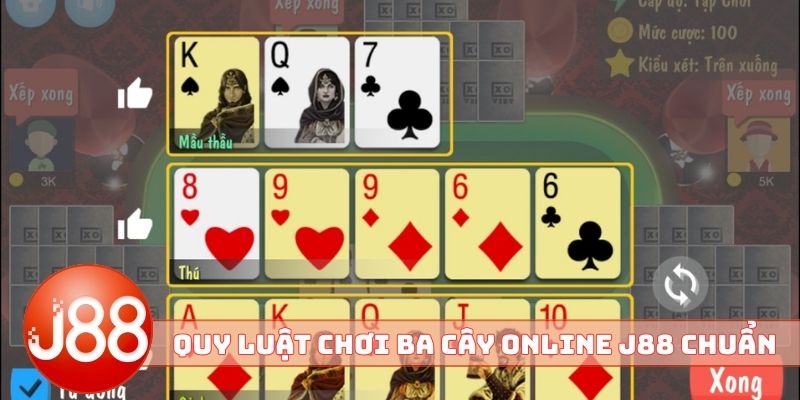 Quy luật chơi Mậu Binh online J88 chuẩn chỉnh